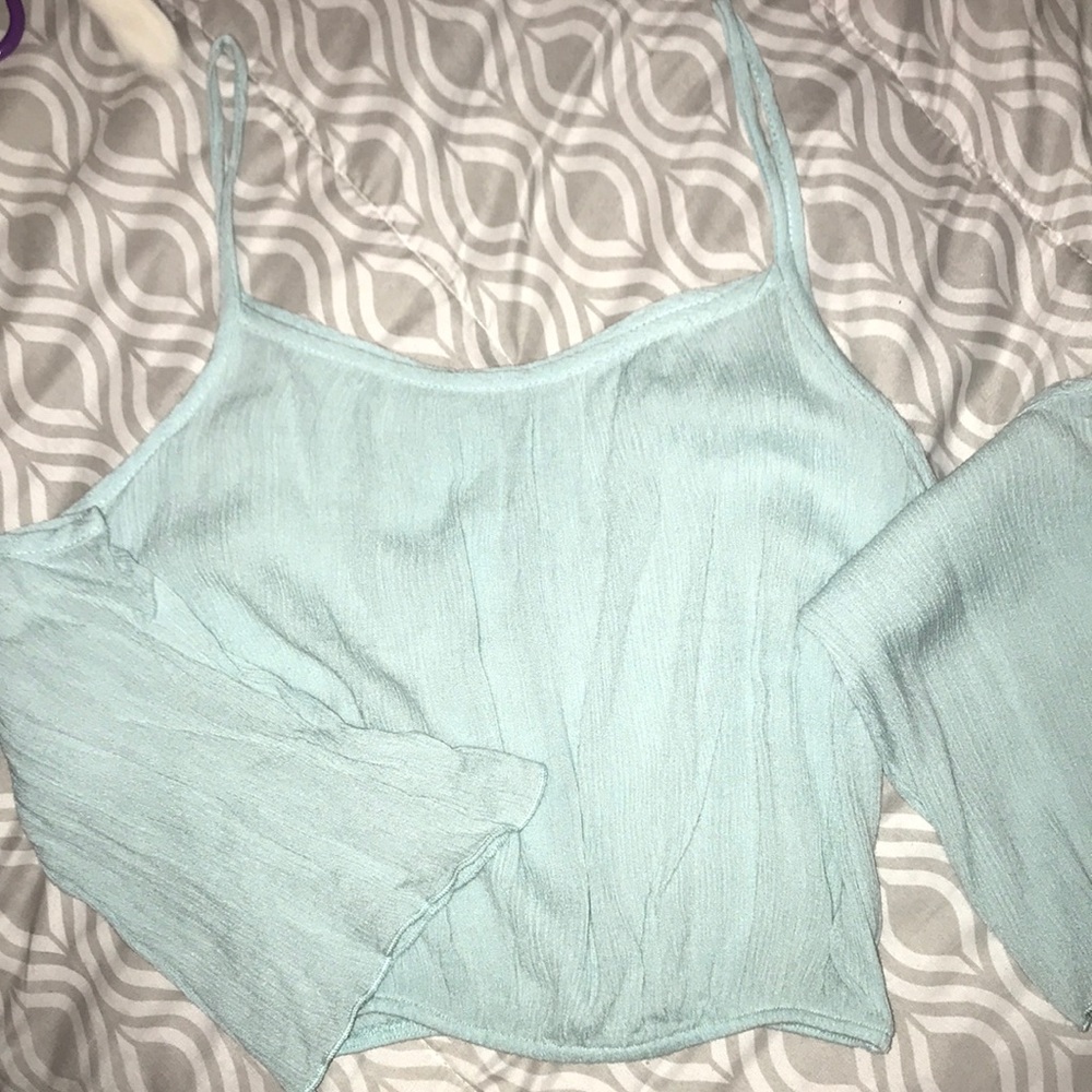 Off the shoulder crop top